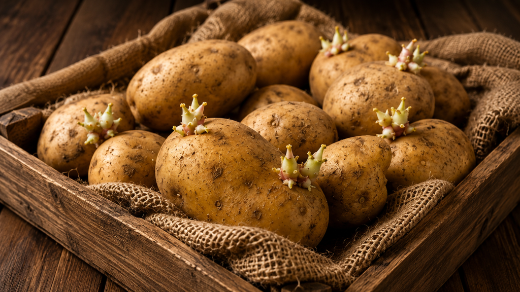 Por qué brotan las patatas