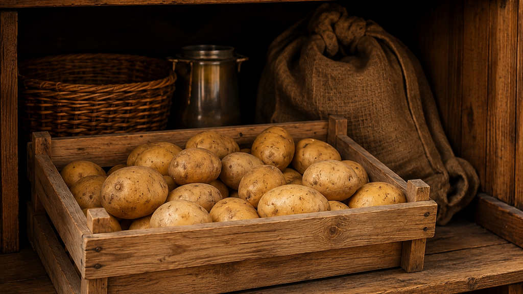Las patatas no brotan si están bien almacenadas
