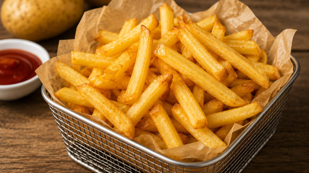 Si las patatas se hunden o flotan influye a la hora de hacer patatas fritas