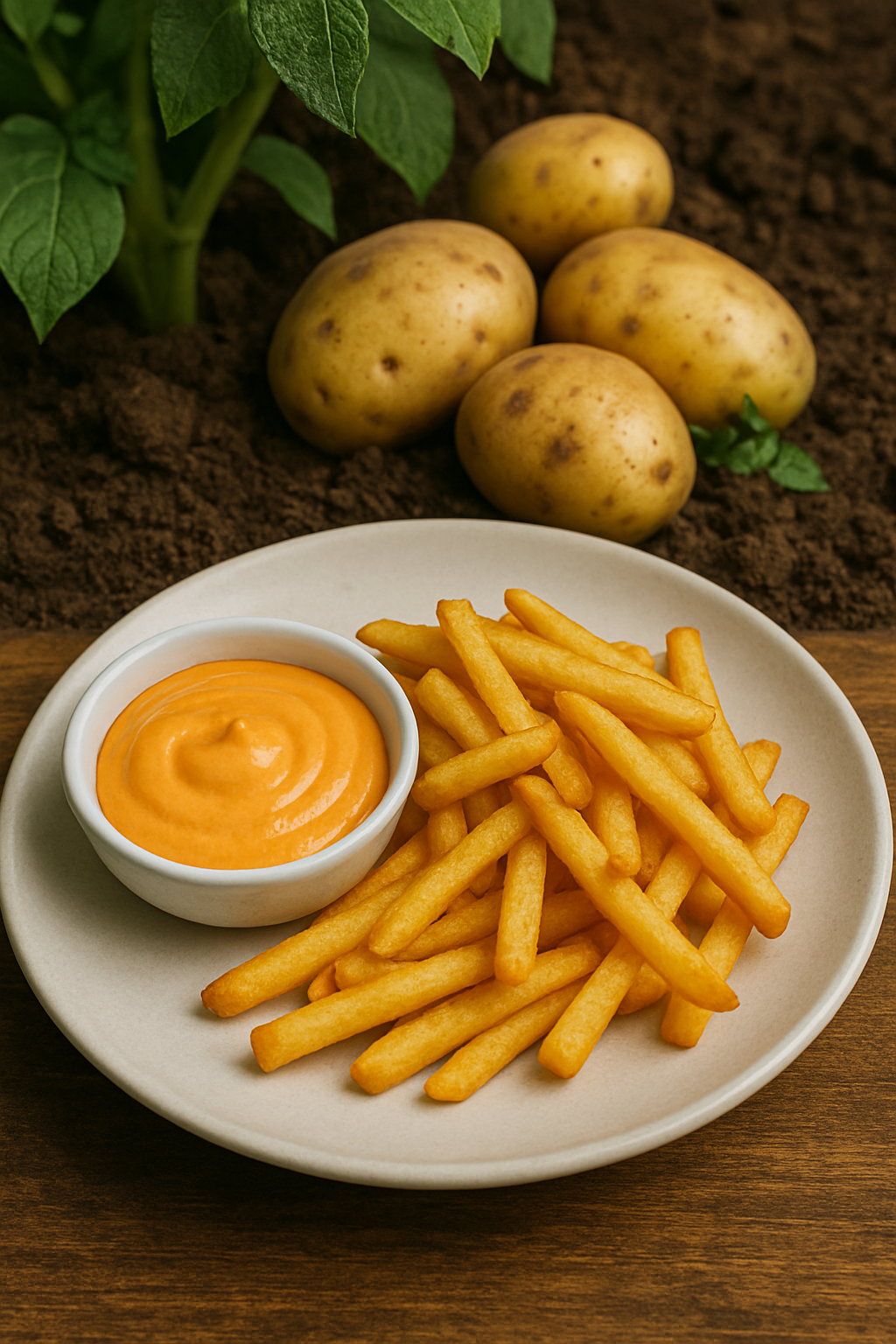 Patatas fritas y Patatas Tarsa