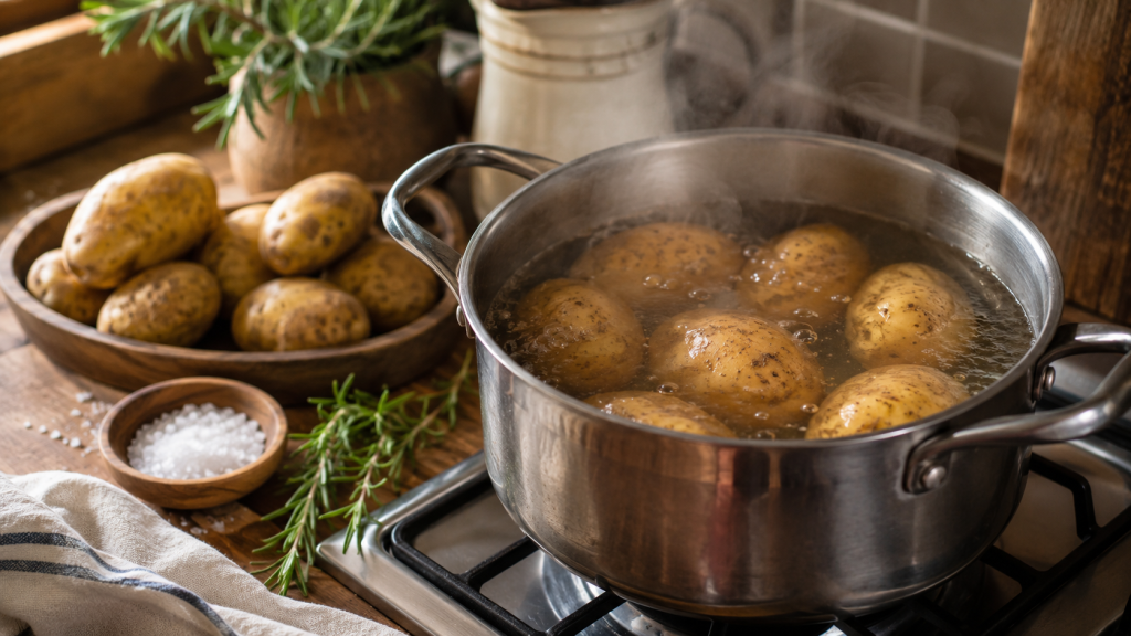 Pelar o no las patatas antes de cocerlas Patatas Tarsa