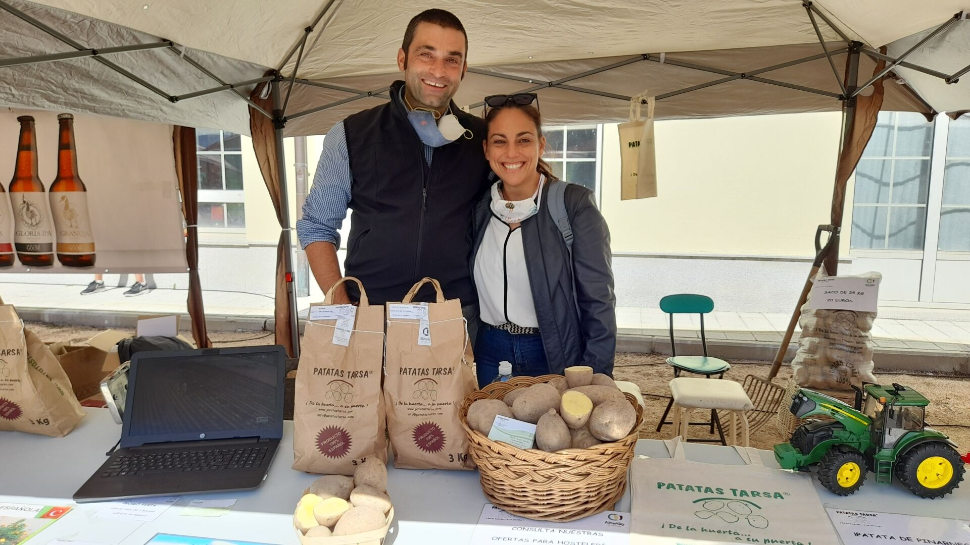 Patatas Tarsa en la I Feria de Alimentos de Segovia