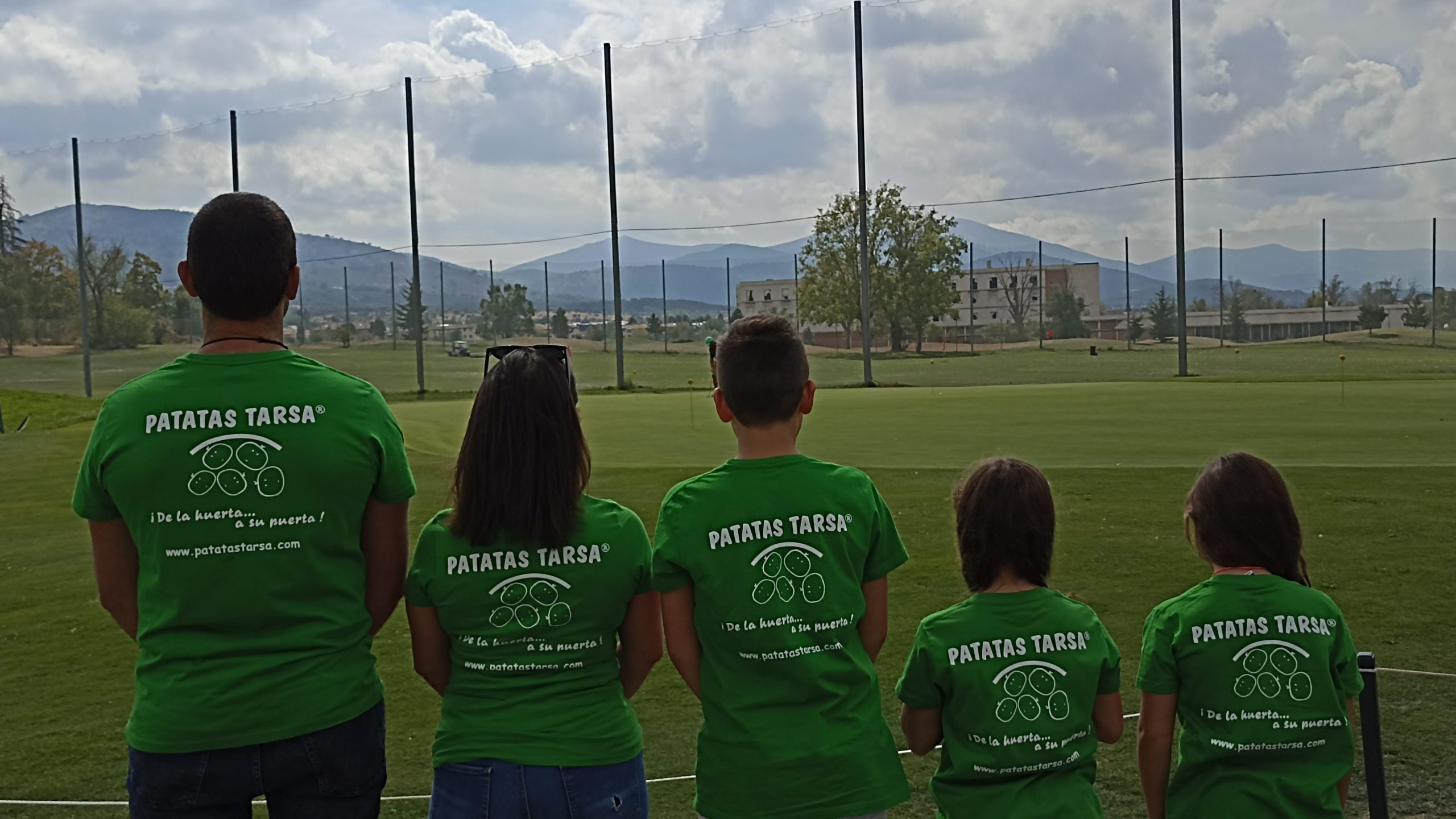 Óscar de Patatas Tarsa y su familia