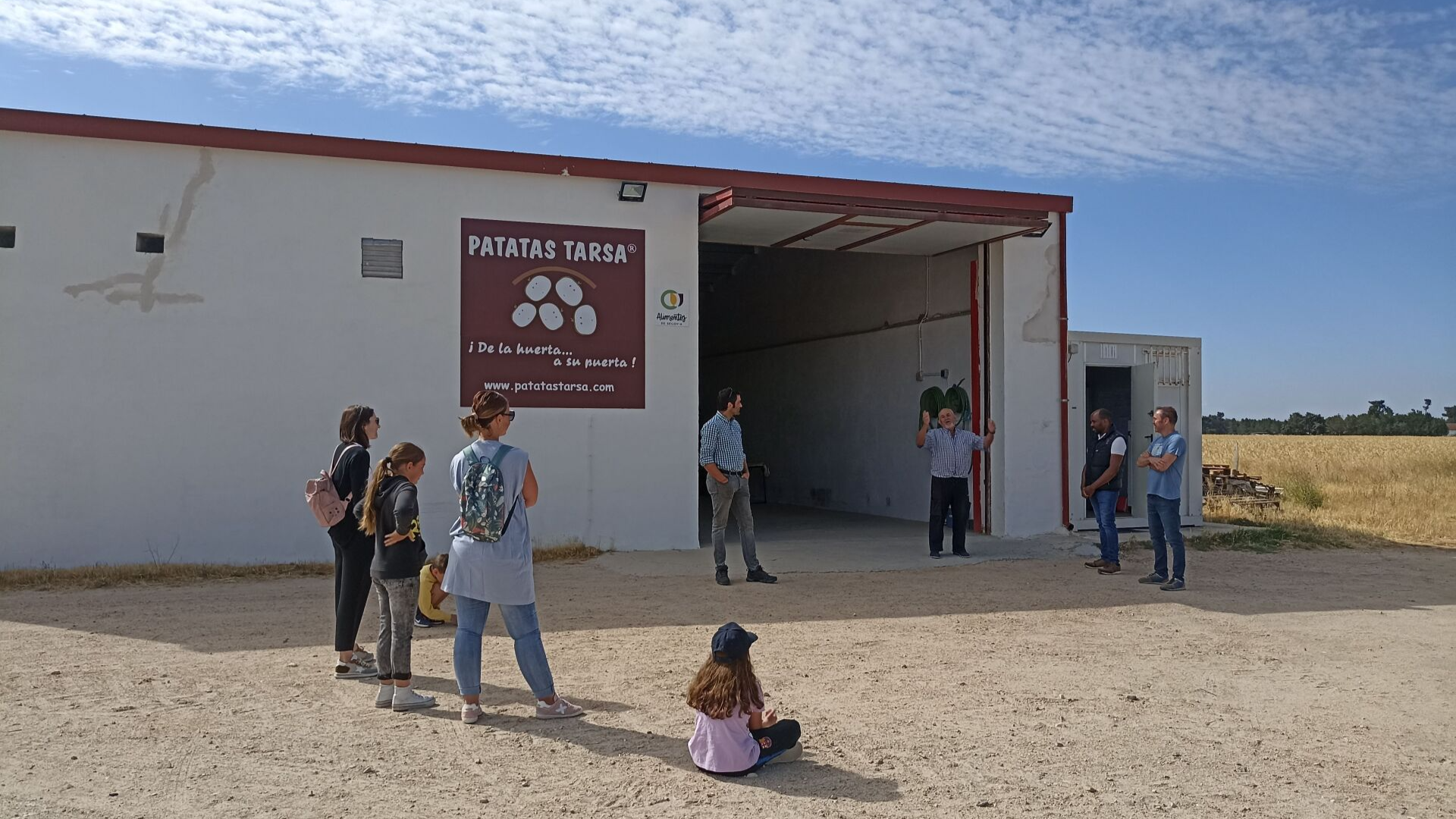 Jornada de Agroturismo con Julián Tardón de Patatas Tarsa
