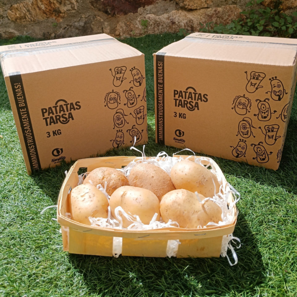 Pack de 2 cajas de 3 kg de patata agria de Patatas Tarsa