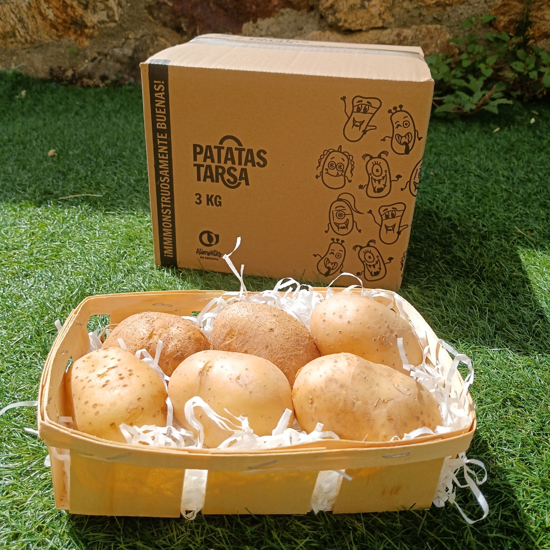 Patata agria de Patatas Tarsa en caja de 3 kg