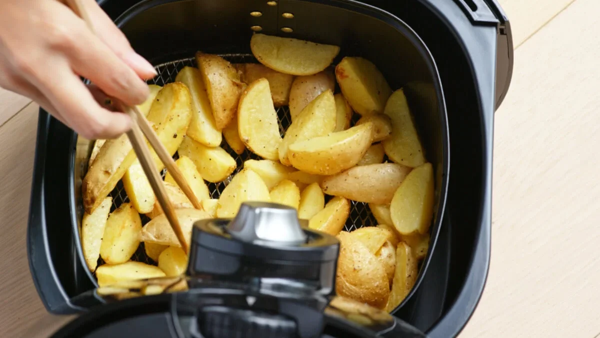 Patatas fritas en airfryer